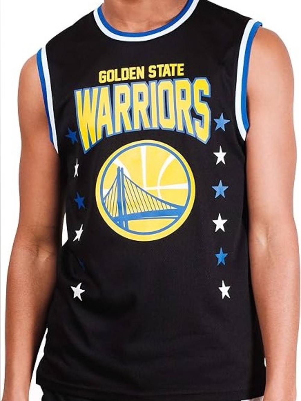 Unk Black Golden State Warriors Jersey